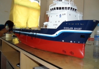 customized model of 75m Offshore Tug-Supply Ship of type UT755 XL